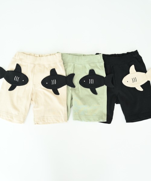 「CHEEK ROOM」 「KIDS」ハーフパンツ 80cm オリーブ キッズ_画像3