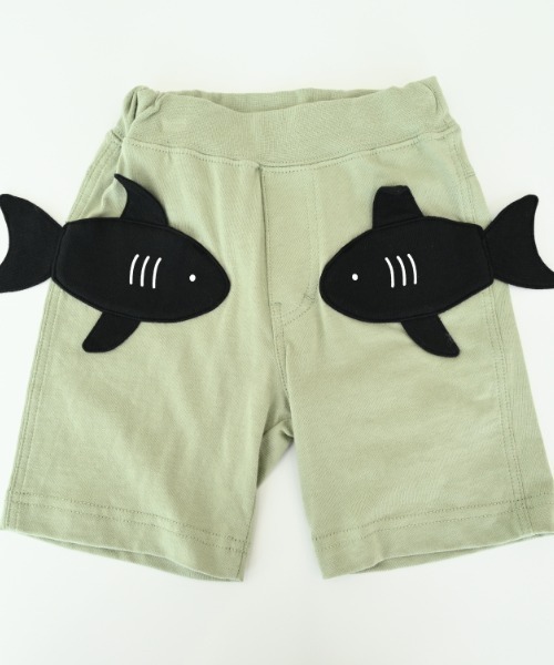 「CHEEK ROOM」 「KIDS」ハーフパンツ 80cm オリーブ キッズ_画像7