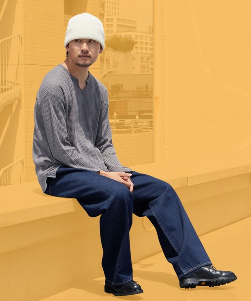 Levi's（リーバイス） ワイドパンツ ジーンズ 501 LOOSE ルーズデニム