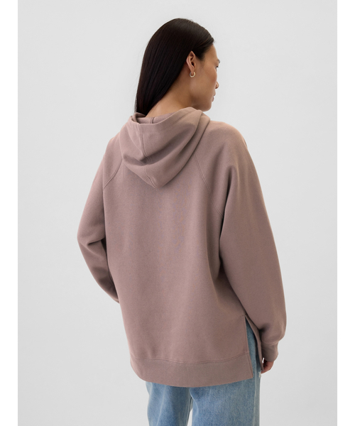 「GAP」 プルオーバーパーカー S ベージュ レディース_画像4