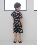 甚平 浴衣 モダン金魚柄甚平 キッズ 子供 男...の詳細画像5