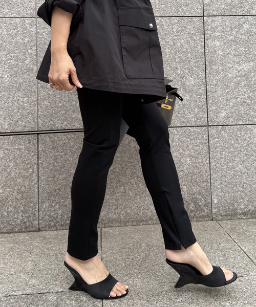 Deuxieme Classe（ドゥーズィエムクラス） パンツ Zip レギンス パンツ