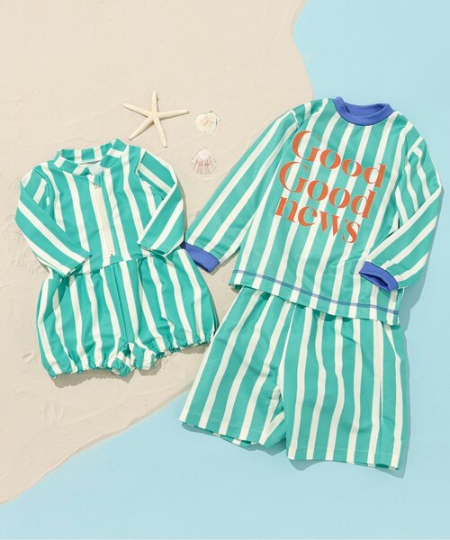 ラッシュガード 「UVカット」わくわく長袖ラッシュガード キッズ 子供 男の子 | BREEZE | 16