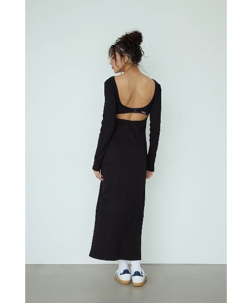 ALEXIA STAM（アリシアスタン） ワンピース Back Adjuster Long Sleeve