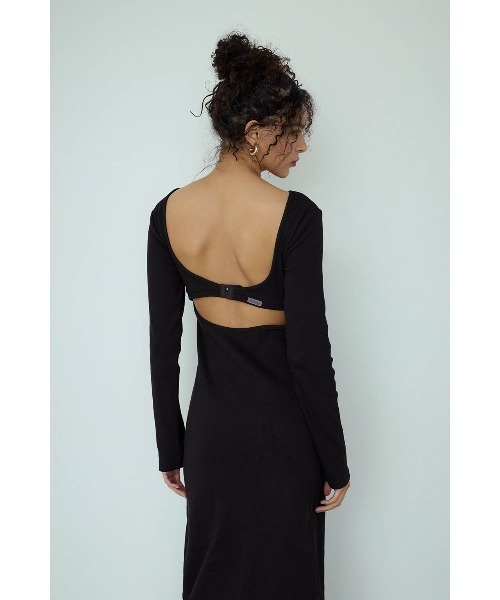 ALEXIA STAM（アリシアスタン） ワンピース Back Adjuster Long Sleeve