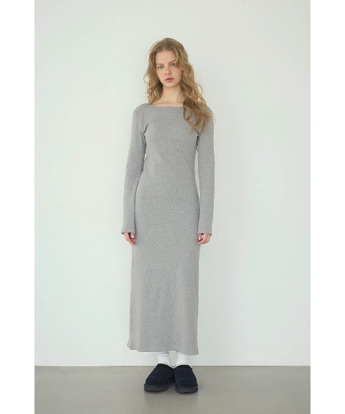 ALEXIA STAM（アリシアスタン） ワンピース Back Adjuster Long Sleeve