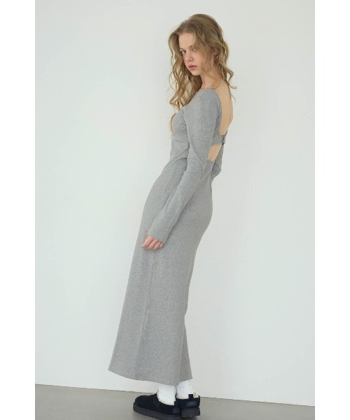 ALEXIA STAM（アリシアスタン） ワンピース Back Adjuster Long Sleeve