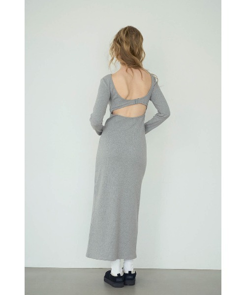 ALEXIA STAM（アリシアスタン） ワンピース Back Adjuster Long Sleeve