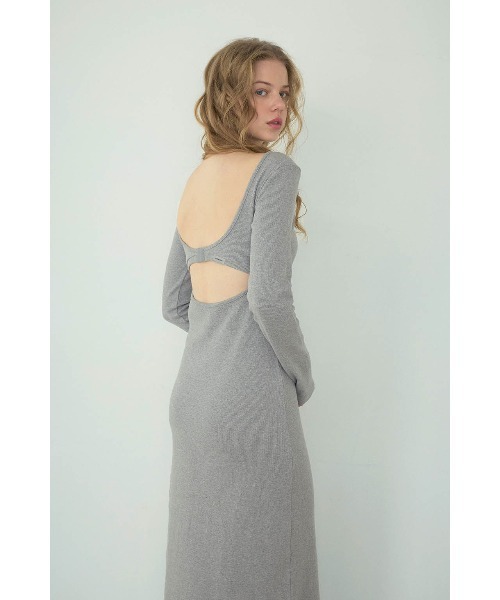 ALEXIA STAM（アリシアスタン） ワンピース Back Adjuster Long Sleeve