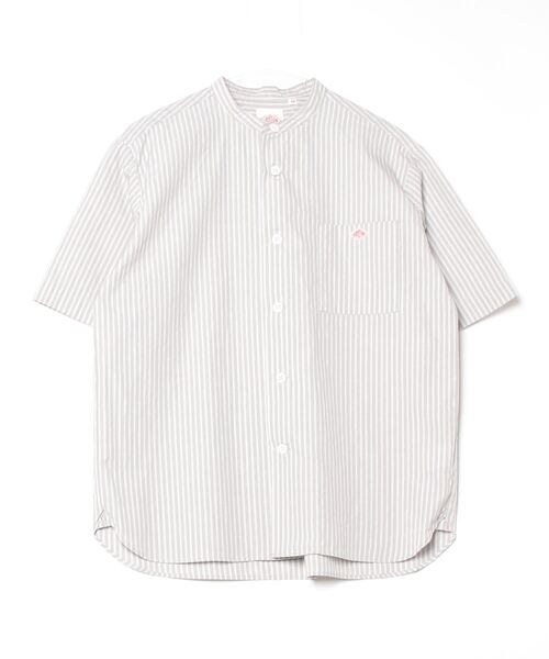 Danton（ダントン） 半袖シャツ 38 ダークグレー メンズ : ZOZOTOWN 