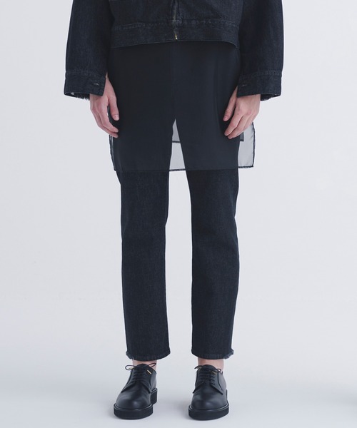 「CULLNI」 デニムパンツ 2 ダークブラック メンズ