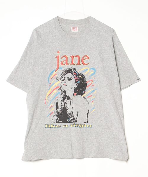 「JANE & THE HEARTBREAKERS」 半袖Tシャツ M グレー メンズ_画像2