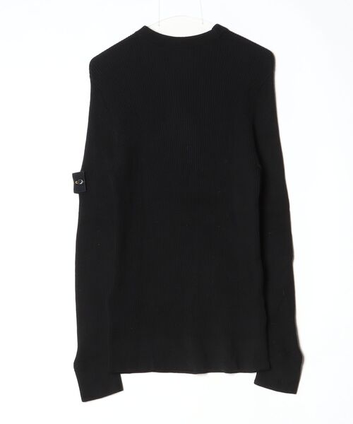 stone ニット黒　mサイズ STONE ISLAND（ストーン アイランド） 長袖ニット - ブラック メンズ