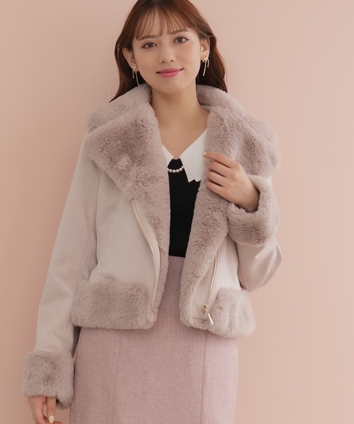 「ASTORIA ODIER」 ジャケット LARGE アイボリー レディース_画像5