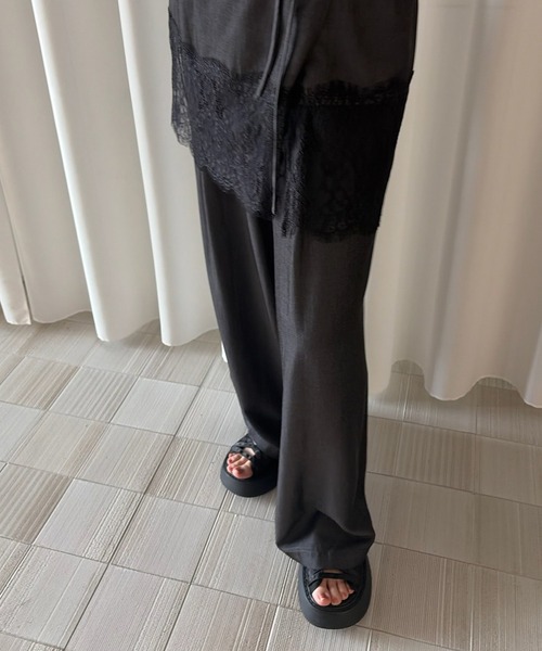 Ameri（アメリ） 厚底 サンダル 夏 MEDI MARY JANE SHEER SANDAL