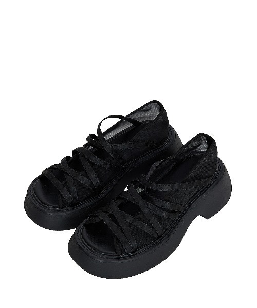 Ameri(アメリ) 厚底 サンダル 夏 MEDI MARY JANE SHEER SANDAL Ameri(アメリ) 厚底 サンダル 夏 MEDI MARY JANE SHEER SANDAL