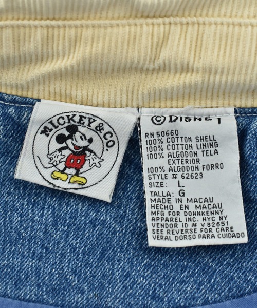 Disney（ディズニー） カバーオール 「USED」90's Disney デニム