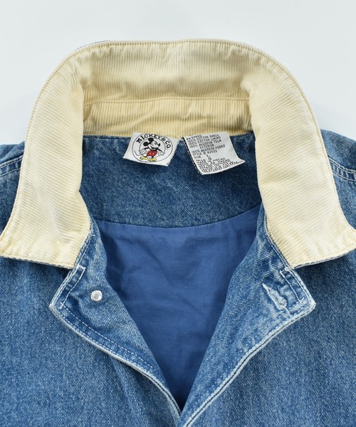 Disney（ディズニー） カバーオール 「USED」90's Disney デニム
