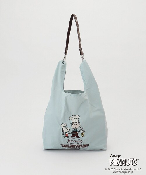 212 KITCHEN STORE エコバッグ PEANUTS ストラップ付きショッパー
