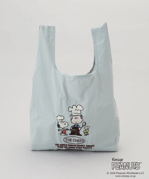 212 KITCHEN STORE エコバッグ PEANUTS ストラップ付きショッパー