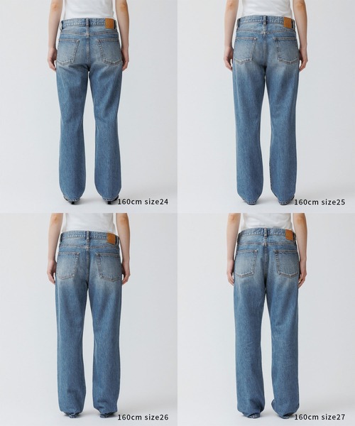 「M TO R」 デニムパンツ 26 ブルー系その他4 レディース_画像4