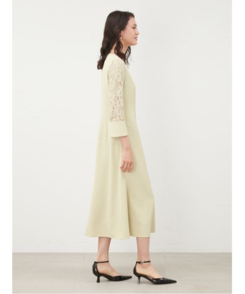 「Mila Owen」 長袖ワンピース 0 ネイビー レディース_画像8