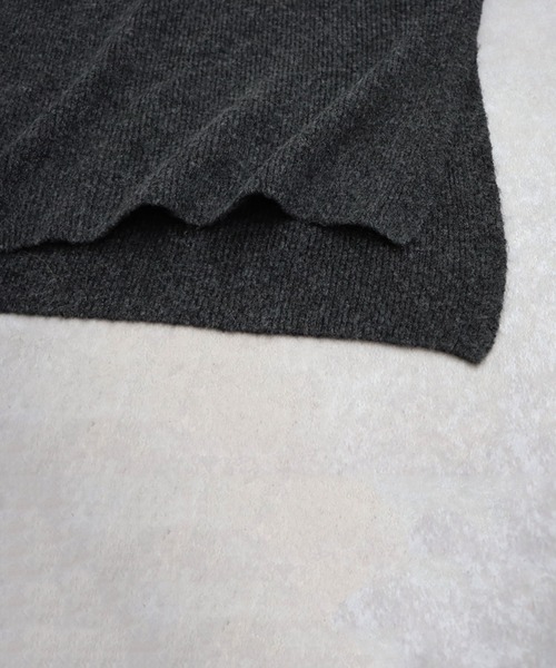 「antiqua」 ニットカーディガン ONESIZE ブラック レディース_画像7