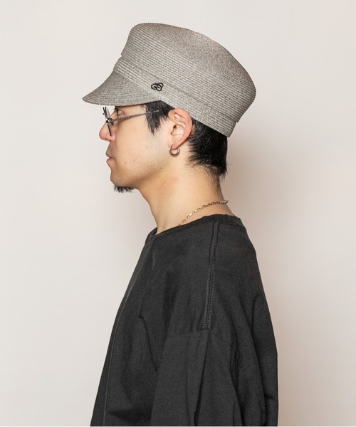 CA4LA（カシラ） 帽子 キャスケット ABACA BLEND CAS メンズ