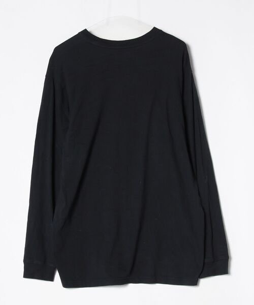 Supreme（シュプリーム） Collar Logo L/S Top L ブラック メンズ