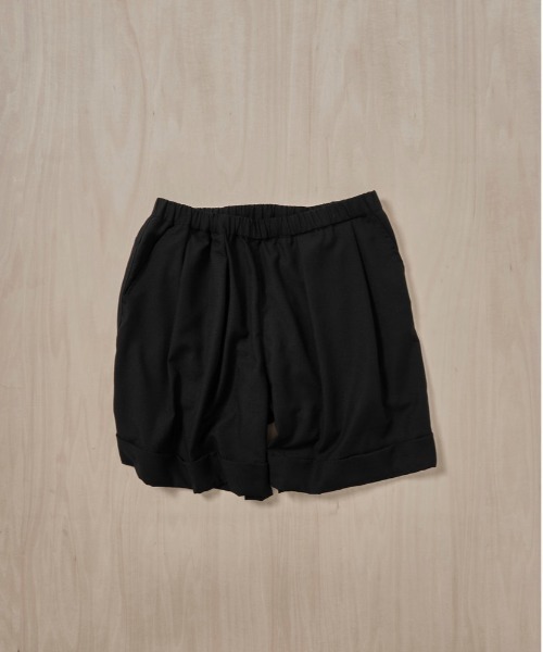 ハーフパンツ ワイドパンツ パンツ 「UNTRACE/アントレース」_255/ワイドショーツ メンズの画像