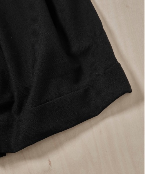 ハーフパンツ ワイドパンツ パンツ 「UNTRACE/アントレース」_255/ワイドショーツ メンズの画像