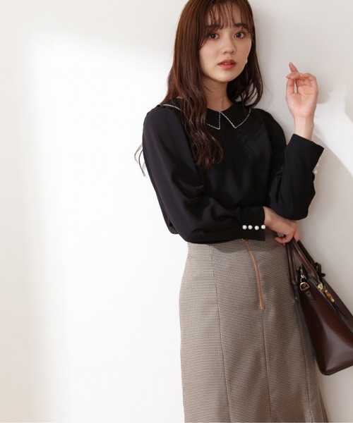 「PROPORTION BODY DRESSING」 長袖ブラウス FREE イエロー レディース_画像2