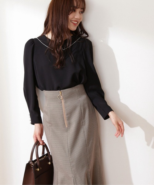 「PROPORTION BODY DRESSING」 長袖ブラウス FREE イエロー レディース_画像3