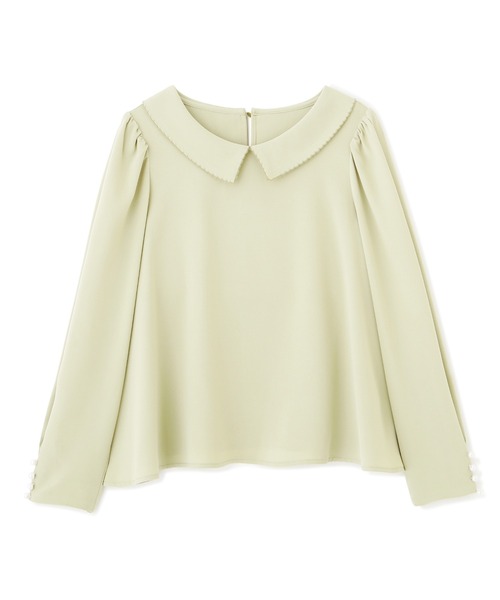「PROPORTION BODY DRESSING」 長袖ブラウス FREE イエロー レディース_画像7