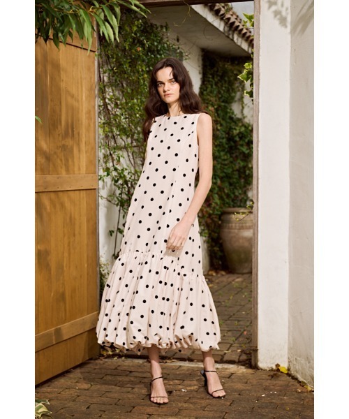 エステラケー バルーンドットドレス ワンピース Estella.K ワンピース Rosaline Dot Dress バルーンドットドレス
