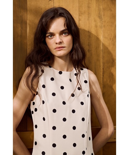 Estella.K ワンピース Rosaline Dot Dress バルーンドットドレス