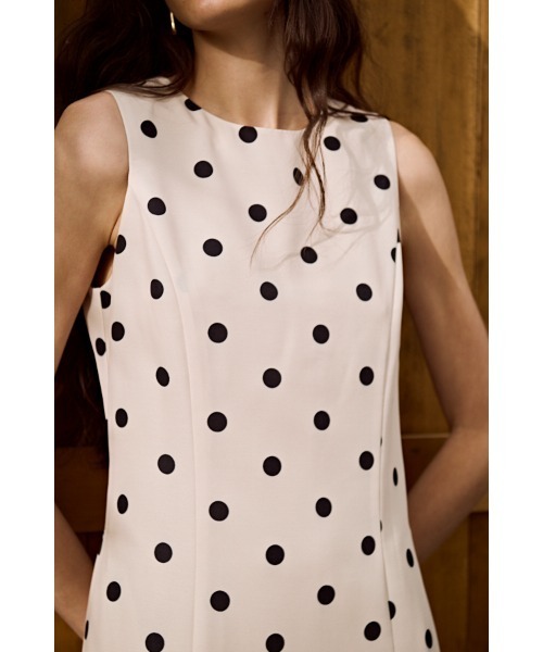 Estella.K ワンピース Rosaline Dot Dress バルーンドットドレス