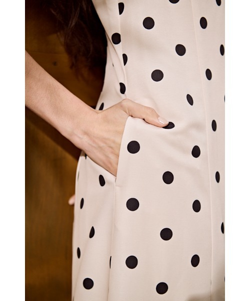 Estella.K ワンピース Rosaline Dot Dress バルーンドットドレス