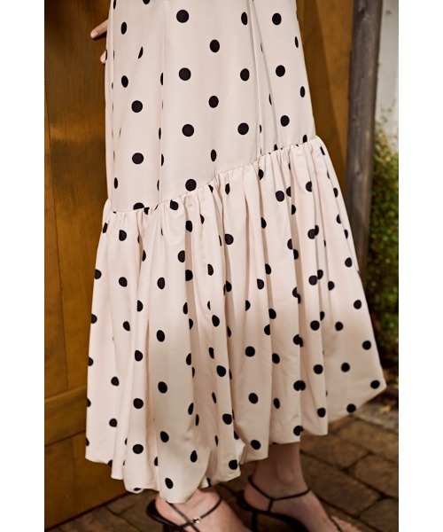 エステラケー バルーンドットドレス ワンピース Estella.K ワンピース Rosaline Dot Dress バルーンドットドレス