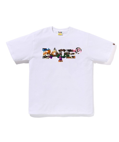 A BATHING APE（アベイシングエイプ） tシャツ HYBRID CAMO MIXED BAPE