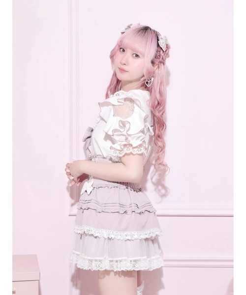 NOEMIE（ノエミー） ブラウス シャツ 半袖 トレンチセーラーオープン