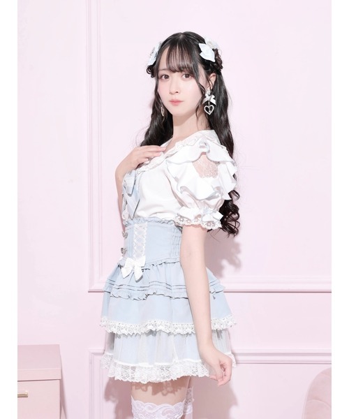 NOEMIE（ノエミー） ブラウス シャツ 半袖 トレンチセーラーオープン