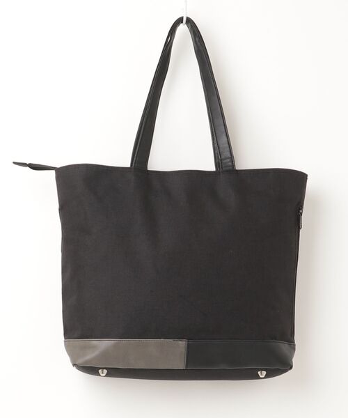 「BEAMS HEART」 トートバッグ ONE SIZE ブラック メンズ_画像2