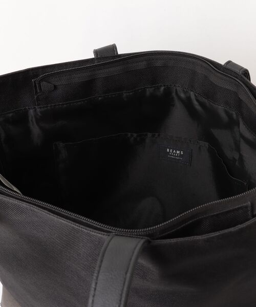 「BEAMS HEART」 トートバッグ ONE SIZE ブラック メンズ_画像4