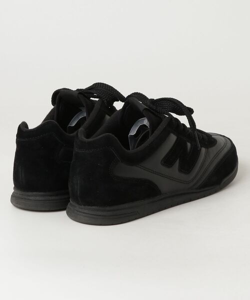 「New Balance」 ローカットスニーカー 27.5cm ブラック メンズ_画像2