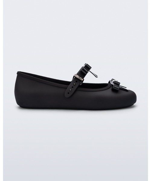「melissa」 フラットパンプス 37 ブラック レディース_画像2