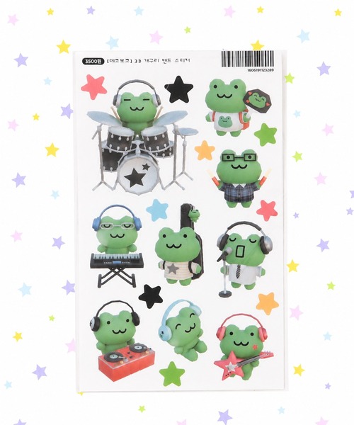 nini toys ステッカー 「nini toys」「韓国の人気クリエイター dekho