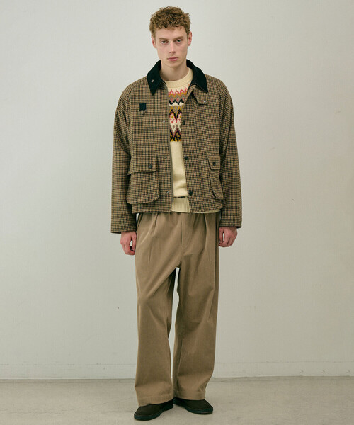 Barbour オリーブグリーン カバーオール M Barbour（バブアー） カバーオール |「別注」BLYTH MEN メンズ