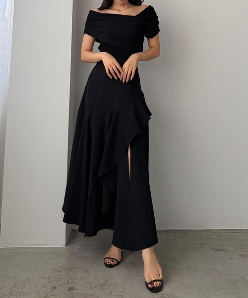 「Louere」 スカート X-LARGE ブラック レディース_画像3