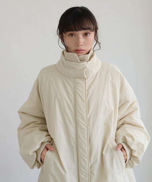 apres jour clair バルーン中綿アウター アイボリー apres jour（アプレジュール） ブルゾン アウター 「apres jour clair